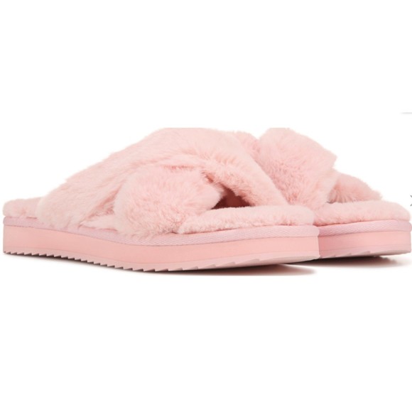 Koolaburra Shoes - Koolaburra by Ugg Ballia X Pale Blush Pink Slip on Slipper Size 8 NIB 1105871